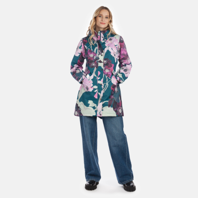 Petrol green (patterned)