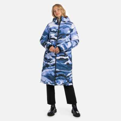 Dark blue (patterned)