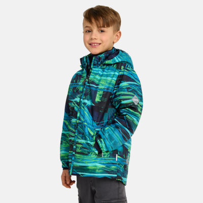 Petrol green (patterned)