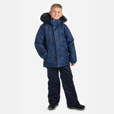 Dark blue (patterned)