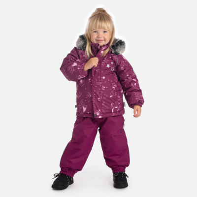 Burgundy (patterned)