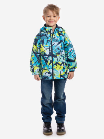 Neon blue (patterned)