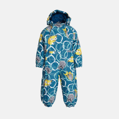 Petrol green (patterned)