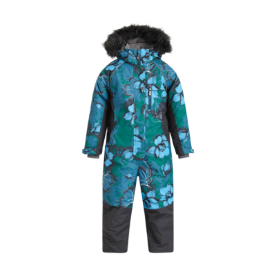 Petrol green (patterned)