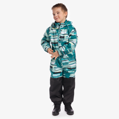 Petrol green (patterned)