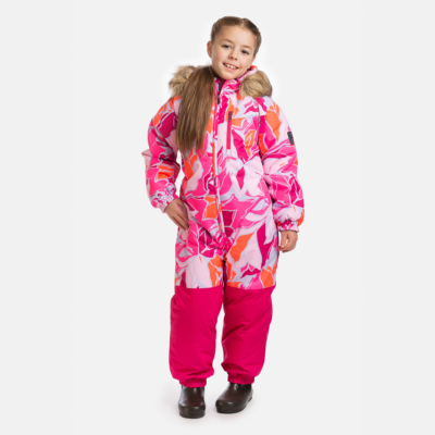 Neon pink (patterned)