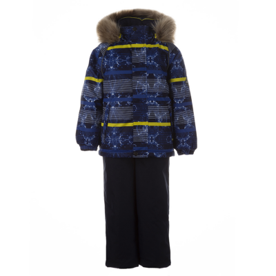 Dark blue (patterned)