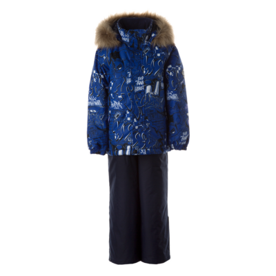 Blue (patterned)