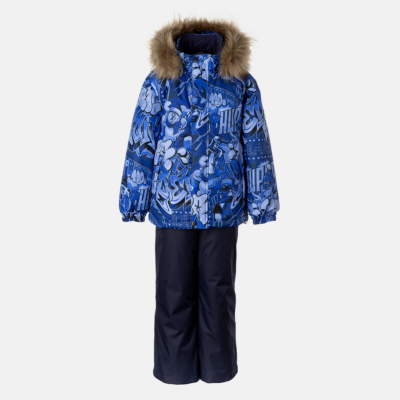 Blue (patterned)