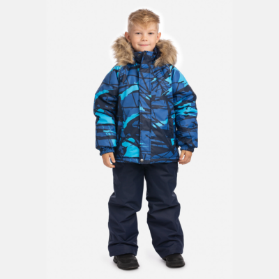 Dark blue (patterned)