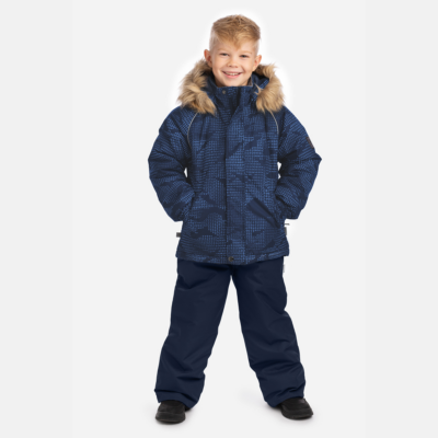 Dark blue (patterned)