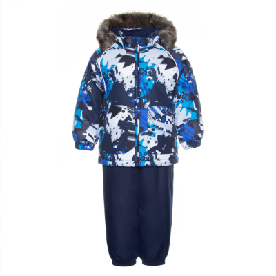 Dark blue (patterned)