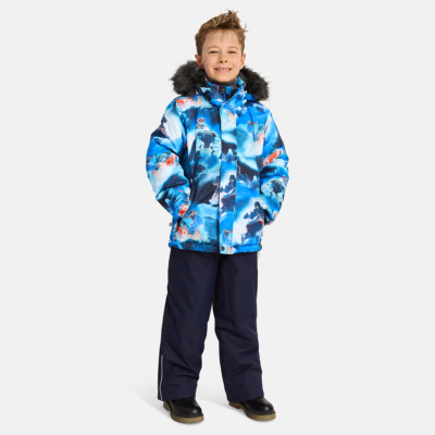 Dark blue (patterned)