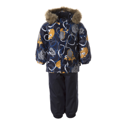 Dark blue (patterned)