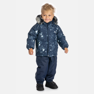Dark blue (patterned)