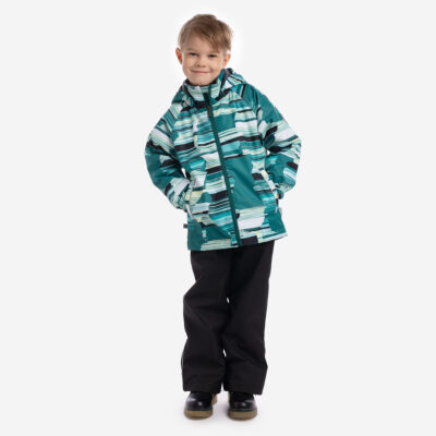 Petrol green (patterned)